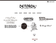 Tablet Screenshot of detoroa.com